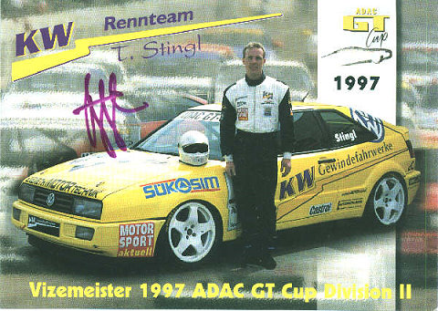 Thomas Stingl - Corrado-Erfolge im Rennsport